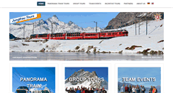 Desktop Screenshot of jungfrautours.ch